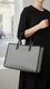 Black Casual Shoulder Bag For Women P55827