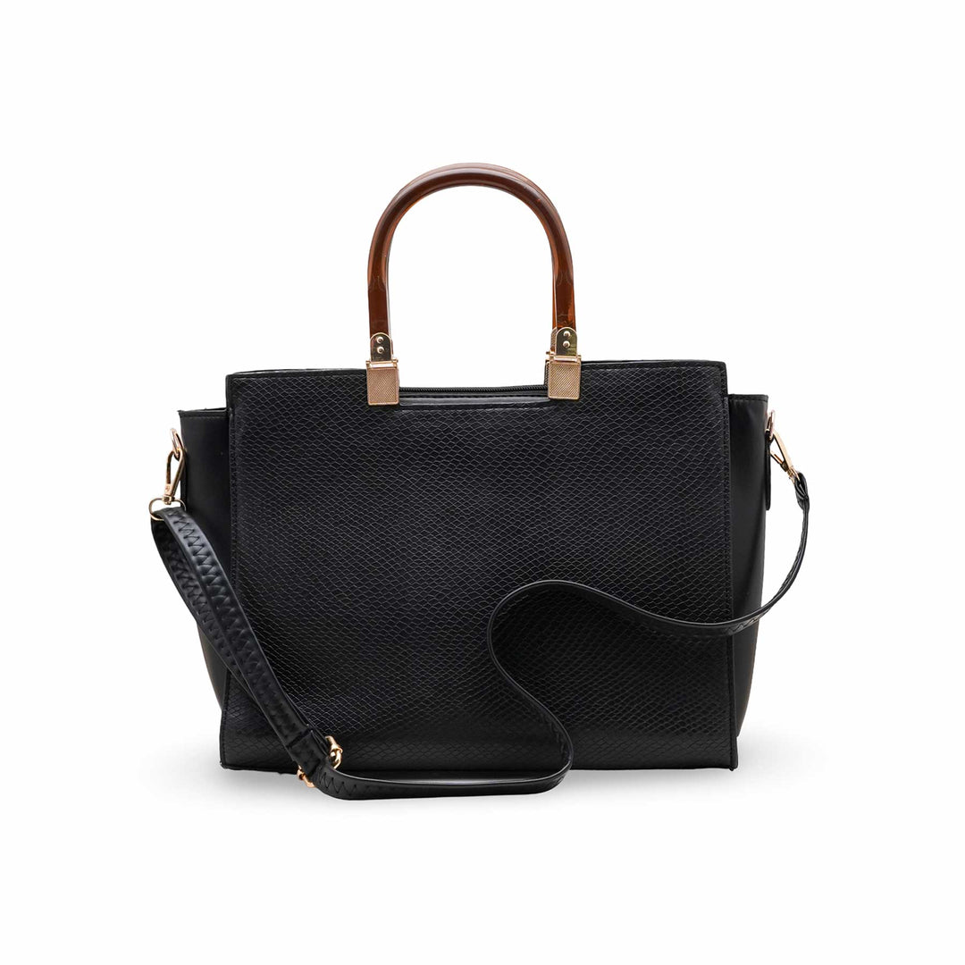 Black Formal Hand Bag For Women P55828
