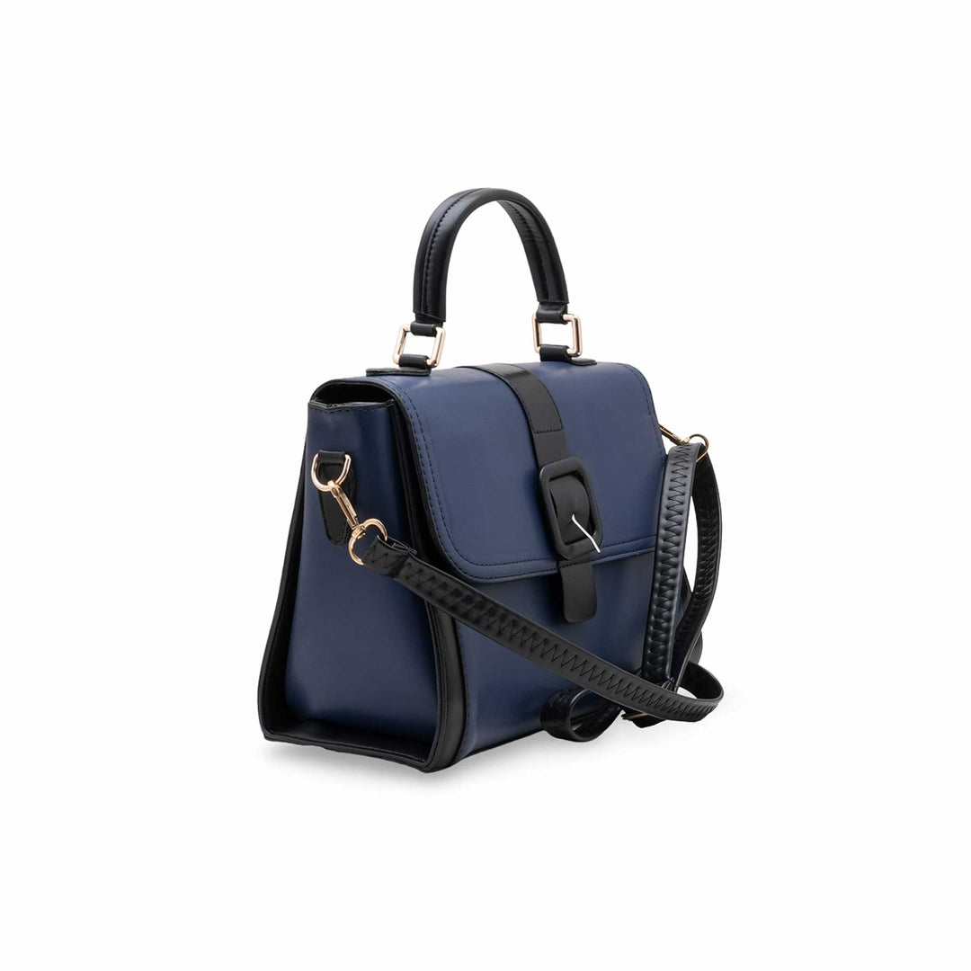 Navy Casual Hand Bag For Women P55832