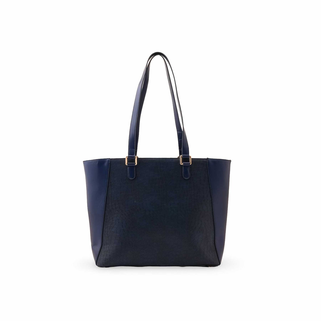 Blue Casual Shoulder Bag For Ladies P55837