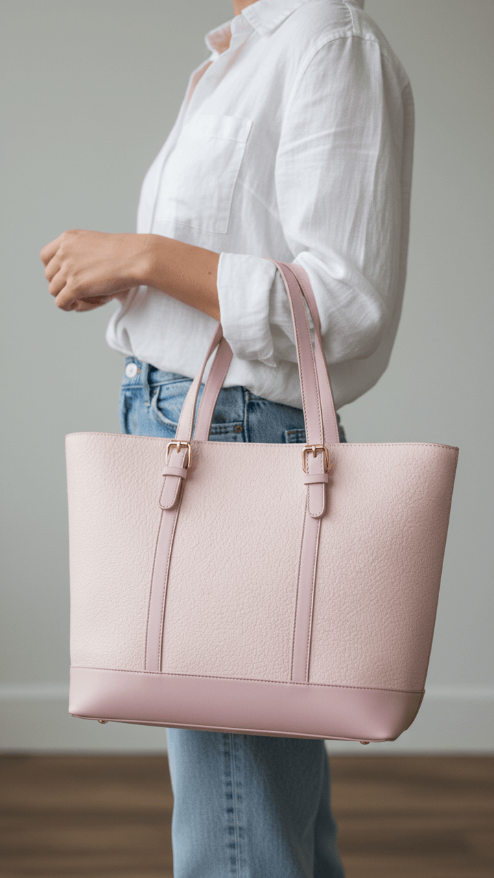 Pink Formal Shoulder Bag For Women P55842