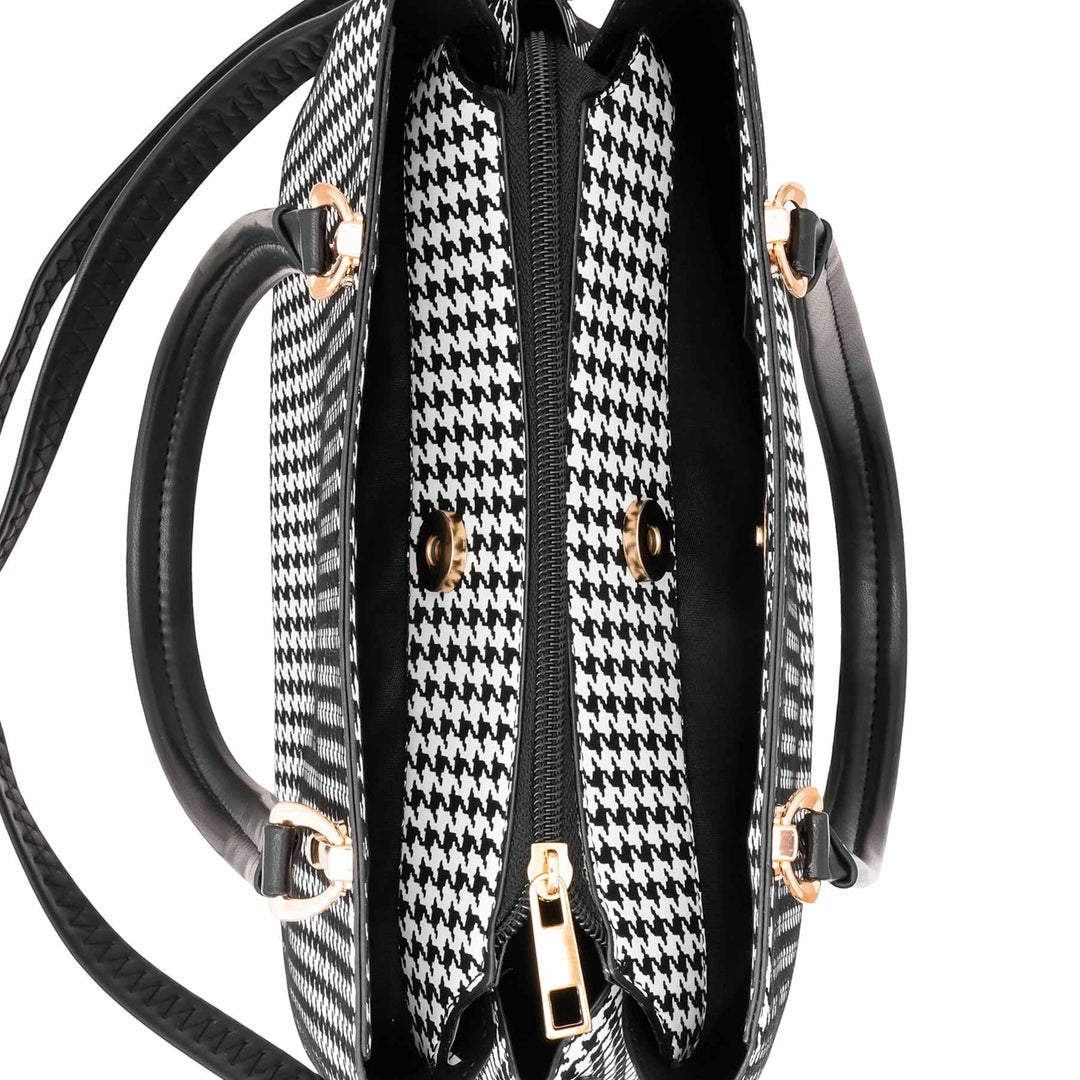Blkwht Formal Hand Bag For Women P55843
