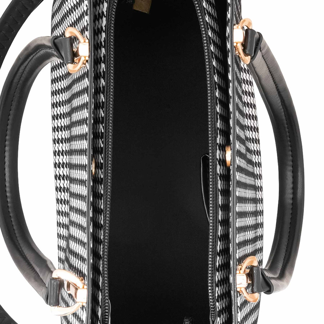Blkwht Formal Hand Bag For Women P55843