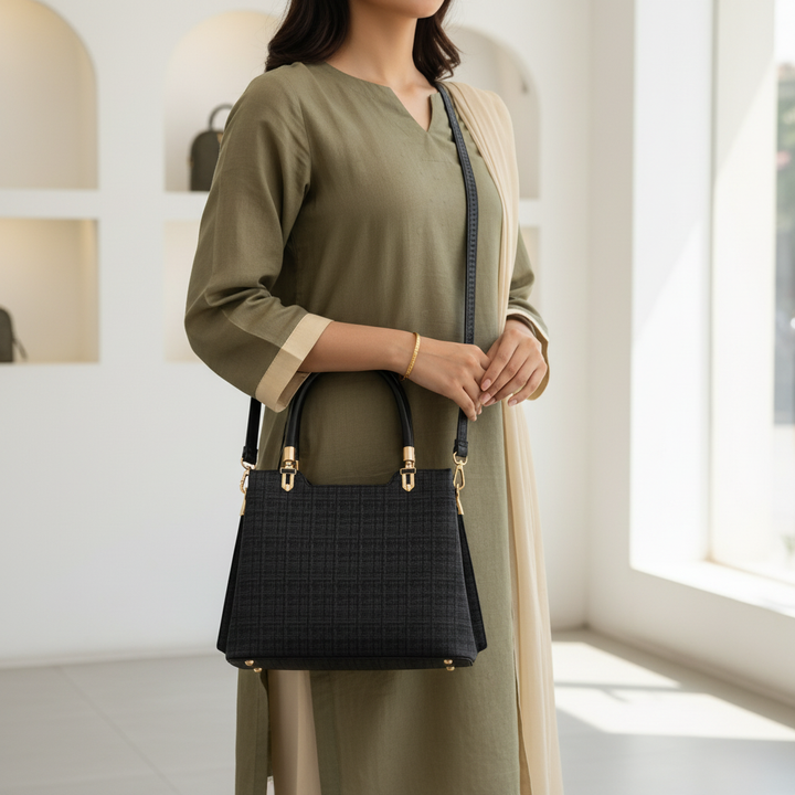 Black Formal Hand Bag For Women P55846