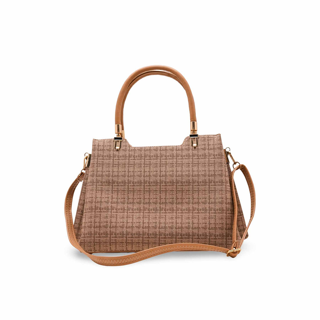 Brown Formal Hand Bag For Women P55846