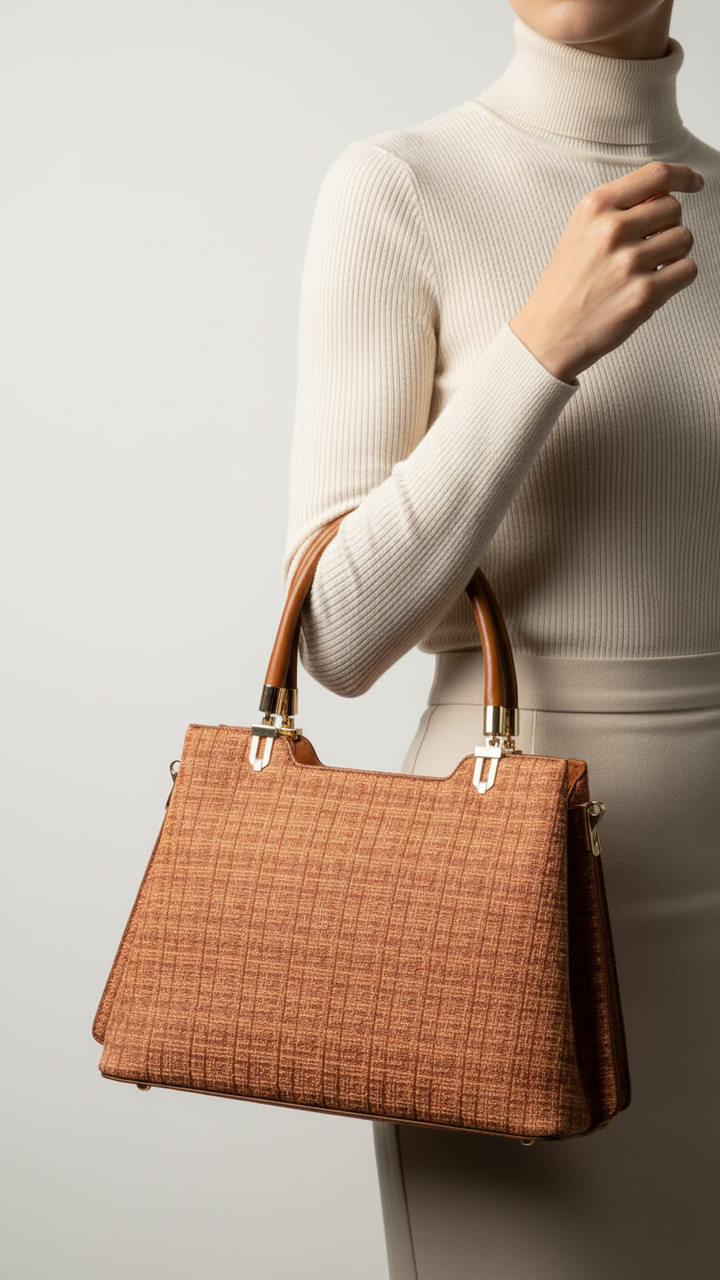 Mustard Formal Hand Bag P55846