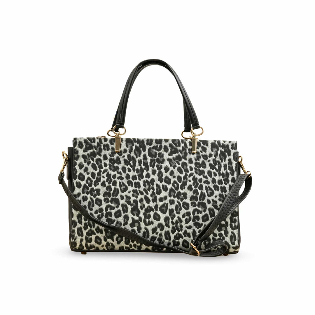 Grey Formal Hand Bag For Women P55860