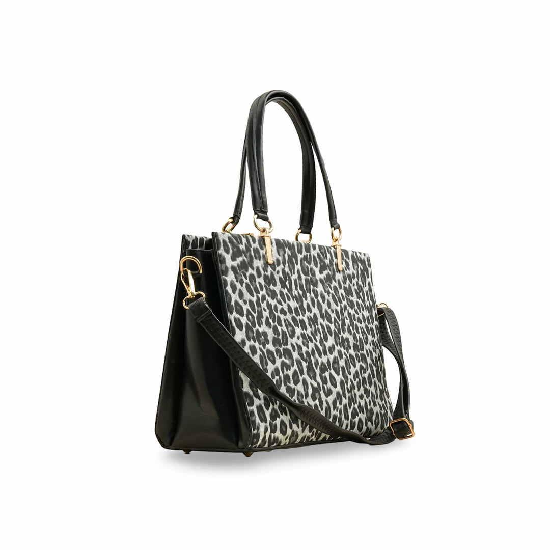 Grey Formal Hand Bag For Women P55860