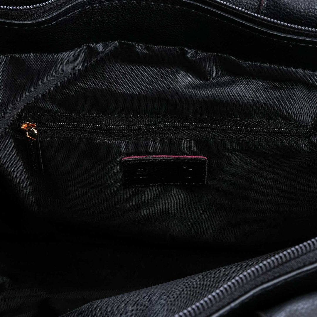 Black Casual Shoulder Bag For Women P55874