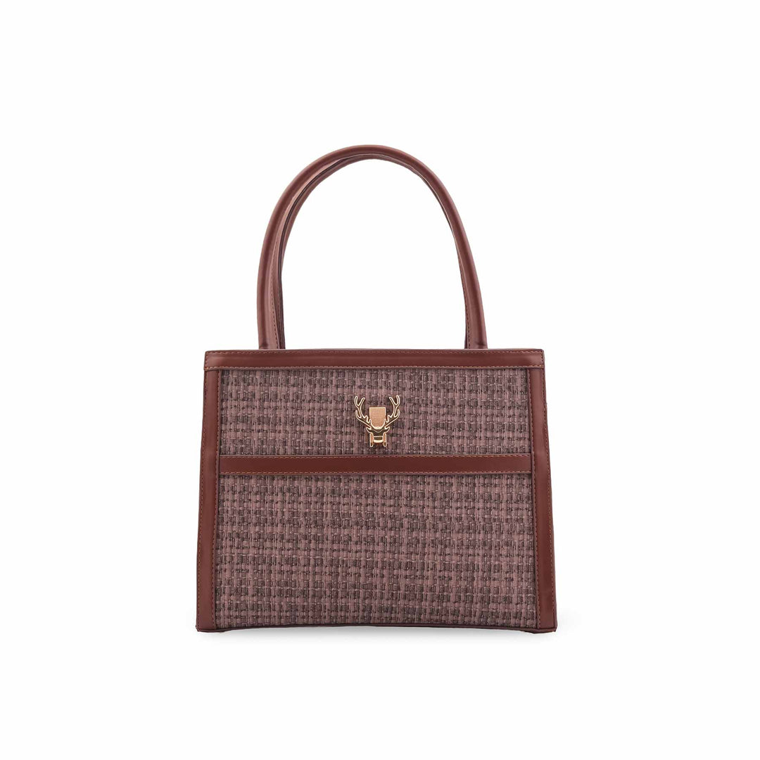 Grey Formal Hand Bag For Women P55875