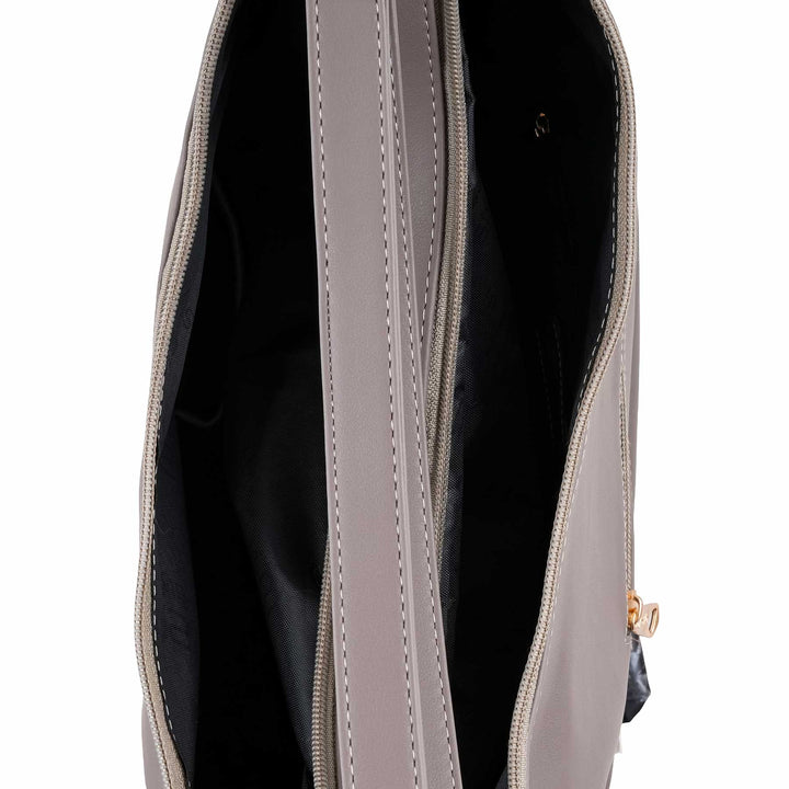 Coffee Formal Shoulder Bag For Ladies P55891