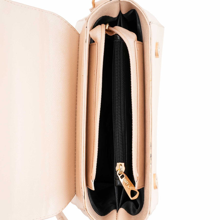 Cream Formal Hand Bag For Women P55893