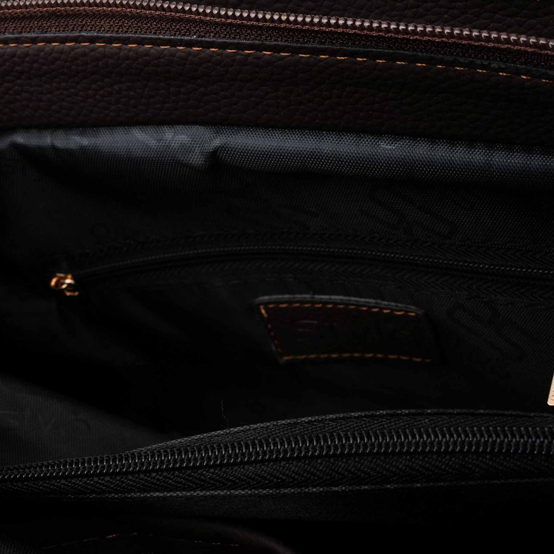 Coffee Formal Hand Bag For Women P55894