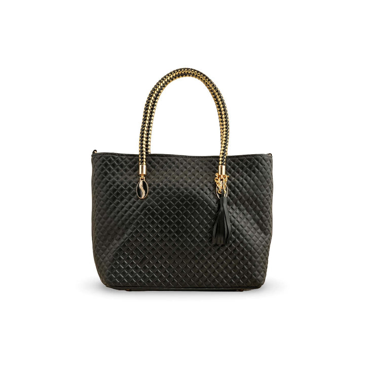 Black Casual Shoulder Bag For Ladies P56204