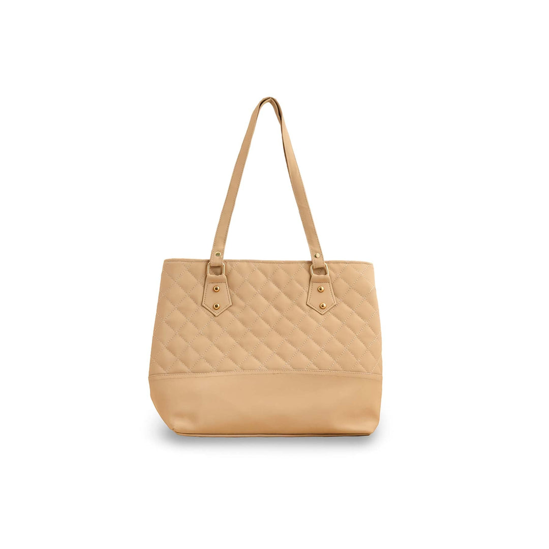 Beige Casual Shoulder Bag P56206