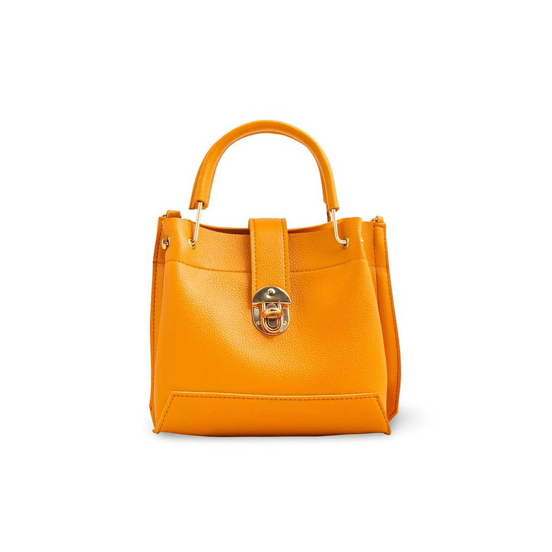 Yellow Casual Hand Bag For Women P56210