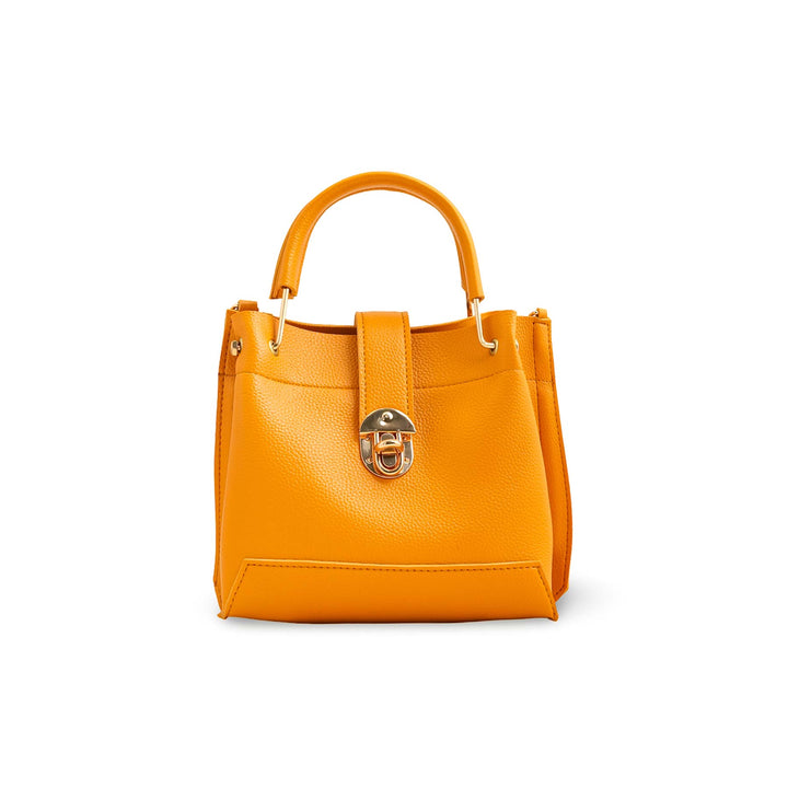 Yellow Casual Hand Bag For Women P56210