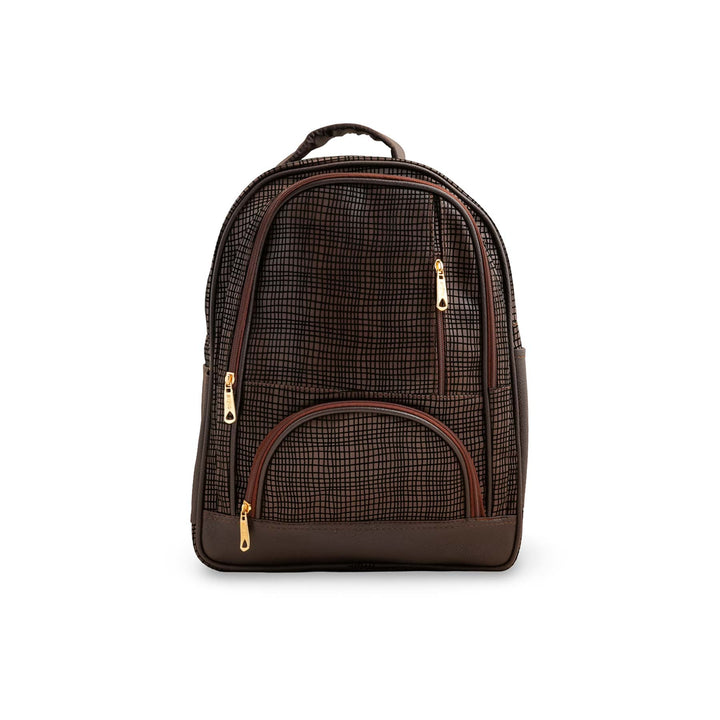 Brown Casual Back Pack P56213