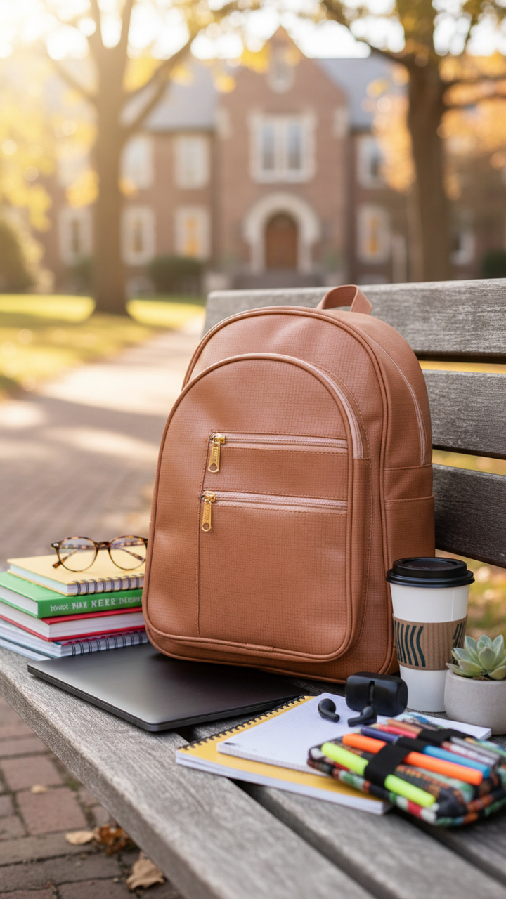 Pink Casual Backpack P56219