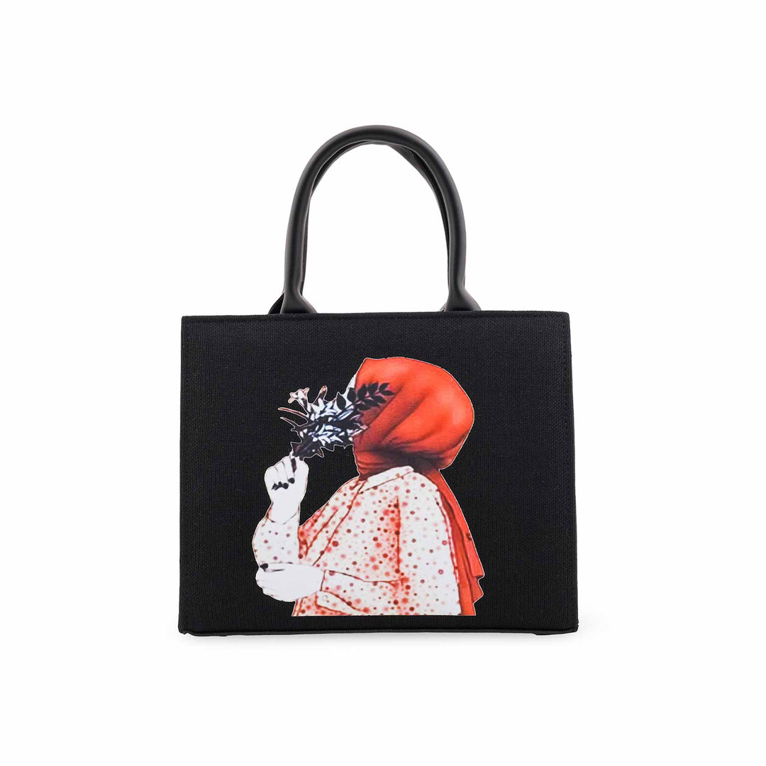 Black Casual Shoulder Bag P56255