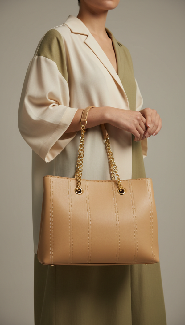 Fawn Casual Shoulder Bag For Ladies P56256