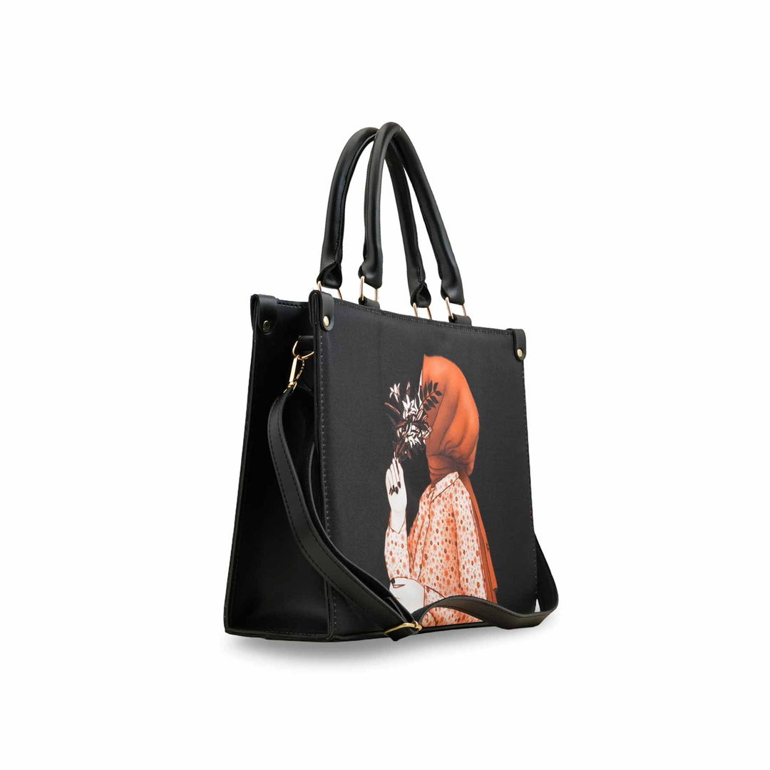 Black Casual Shoulder Bag For Women P56257