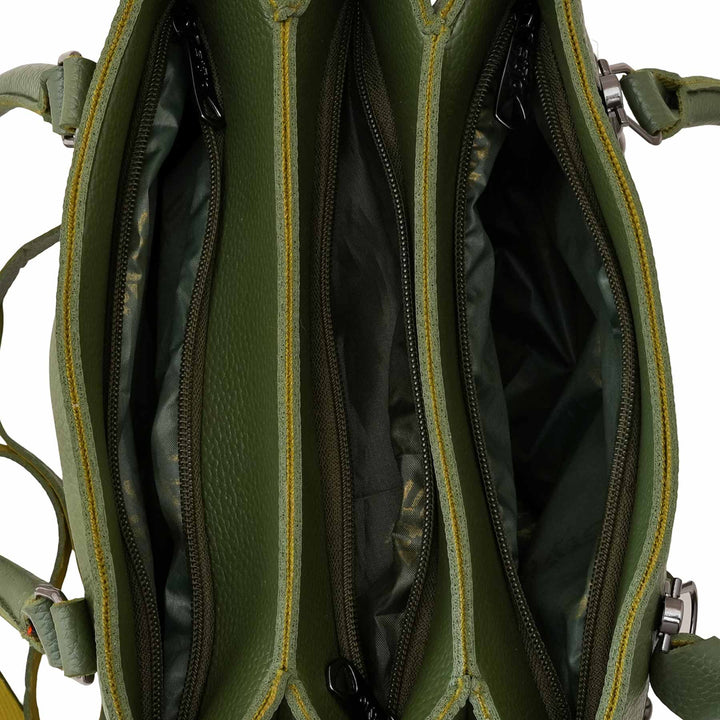Green Casual Hand Bag For Women P56259