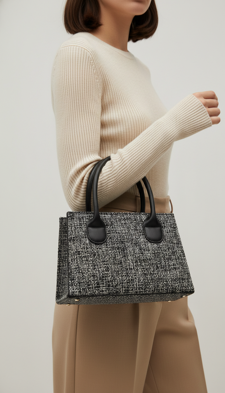 Black Casual Hand Bag For Women P56266