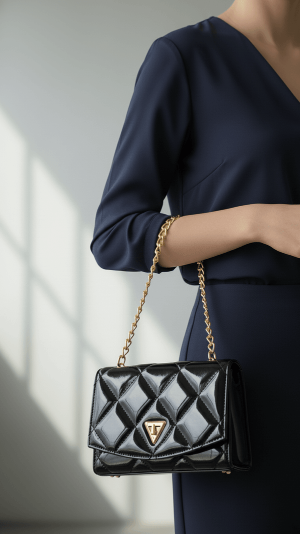 Black Casual Shoulder Bag For Ladies P56267