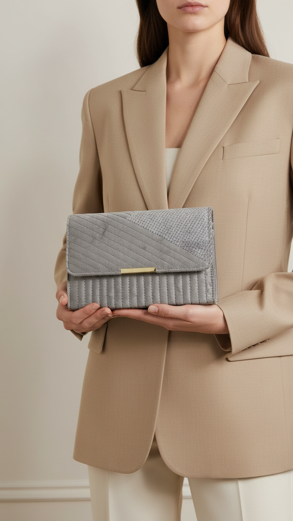 Grey Casual Shoulder Bag P56270