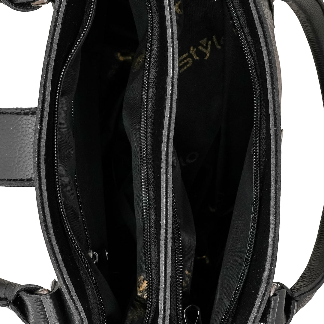 Black Casual Hand Bag For Ladies P56288