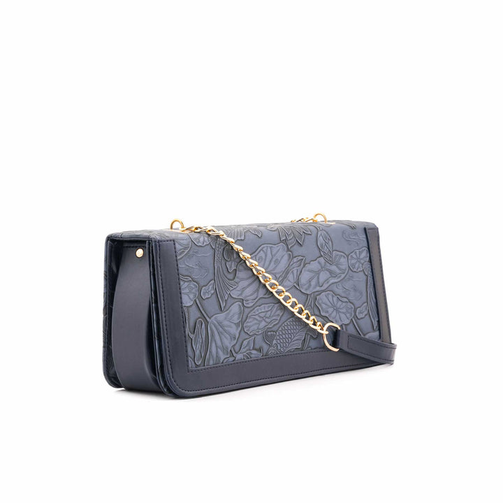 Blue Formal Shoulder Bag For Women P56309