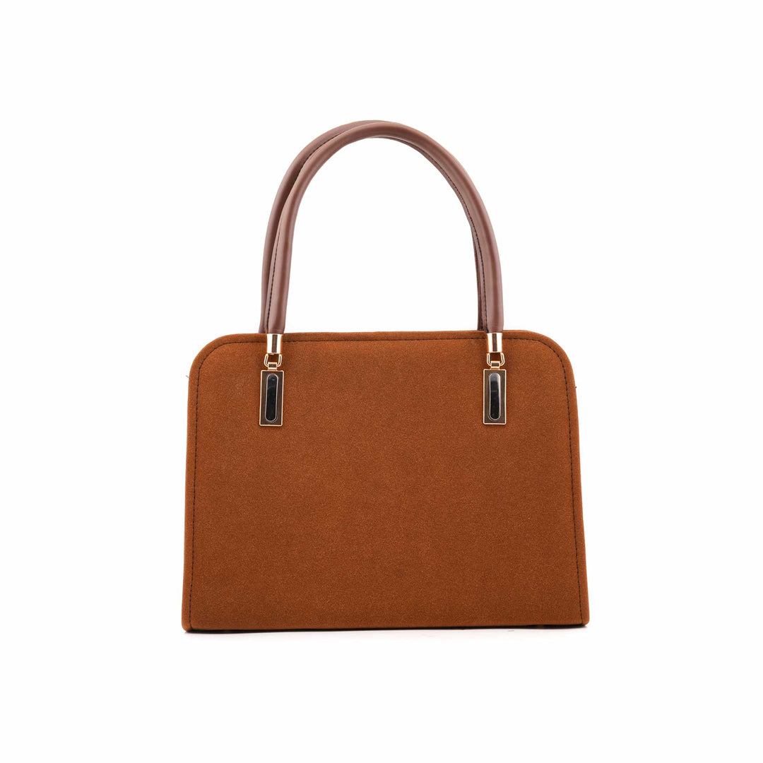 Brown Formal Hand Bag For Ladies P56311