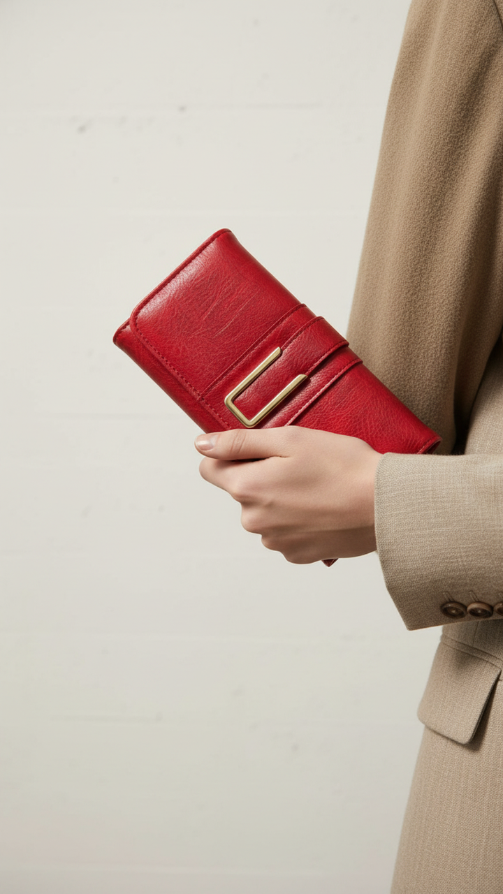 Red Casual Wallet For Women P70960