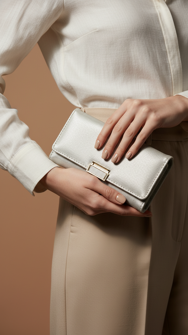 Silver Casual Wallet P70964