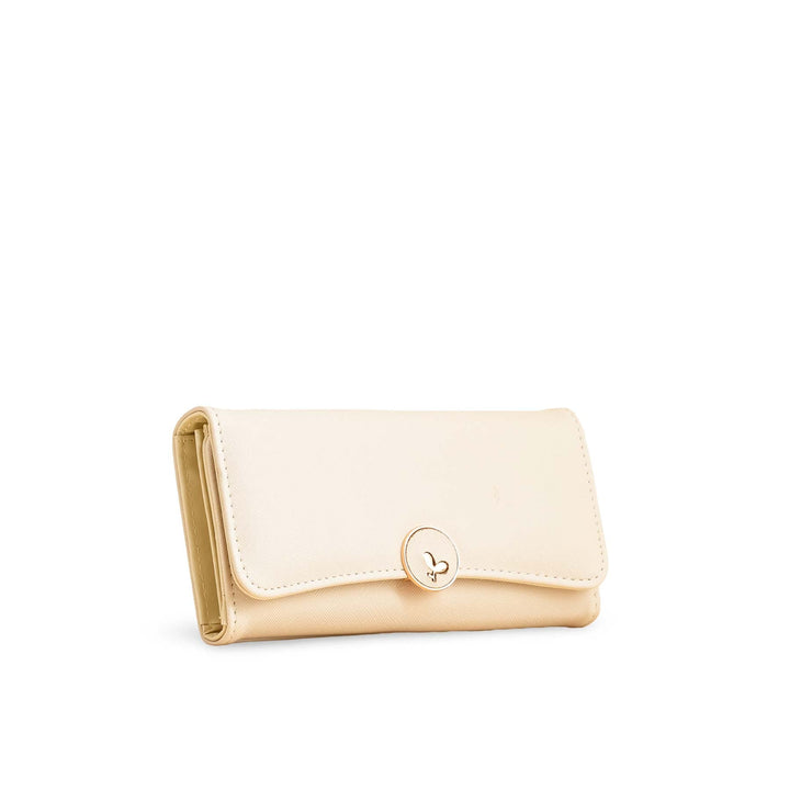 Beige Casual Wallet For Ladies P70965