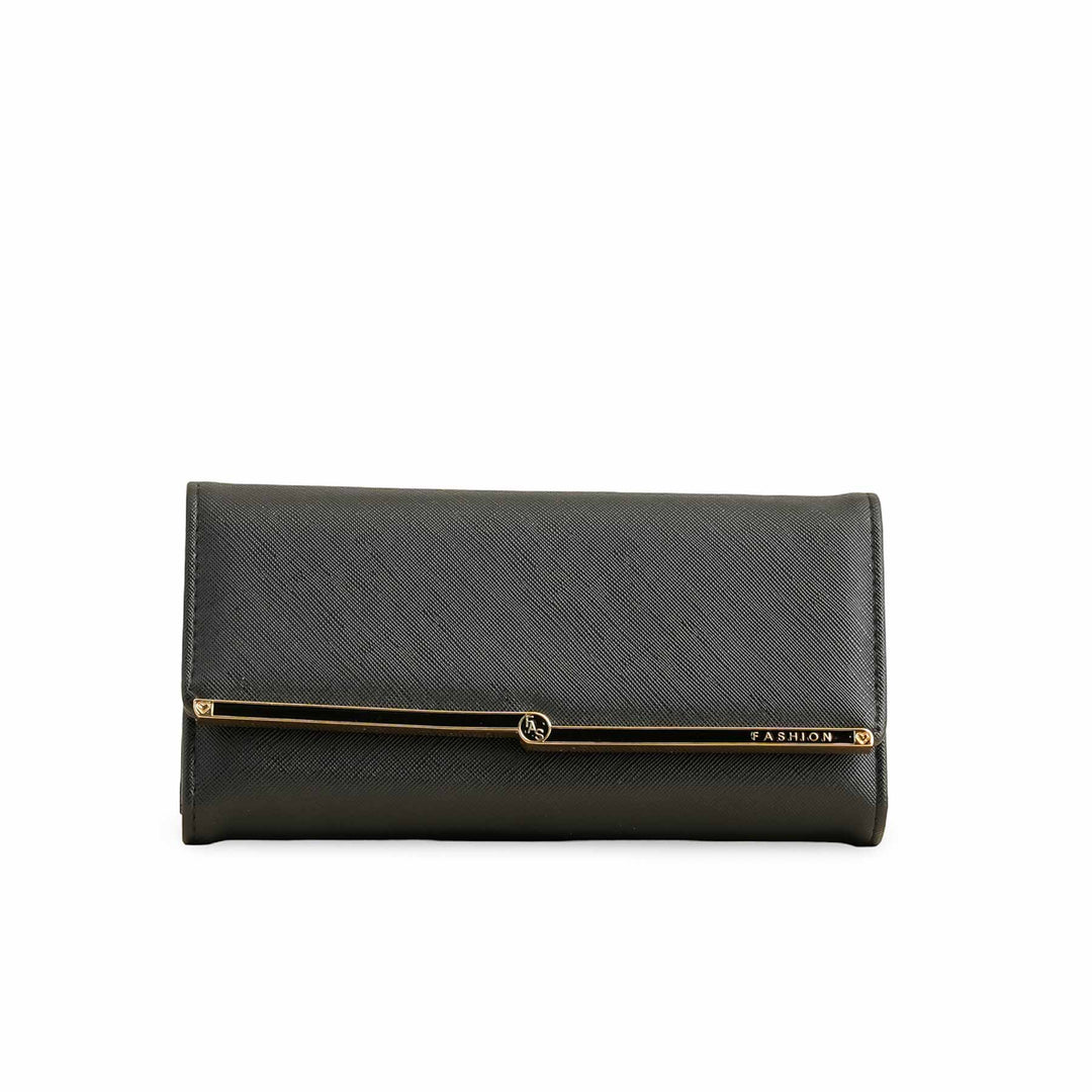 Black Casual Wallet For Ladies P70967
