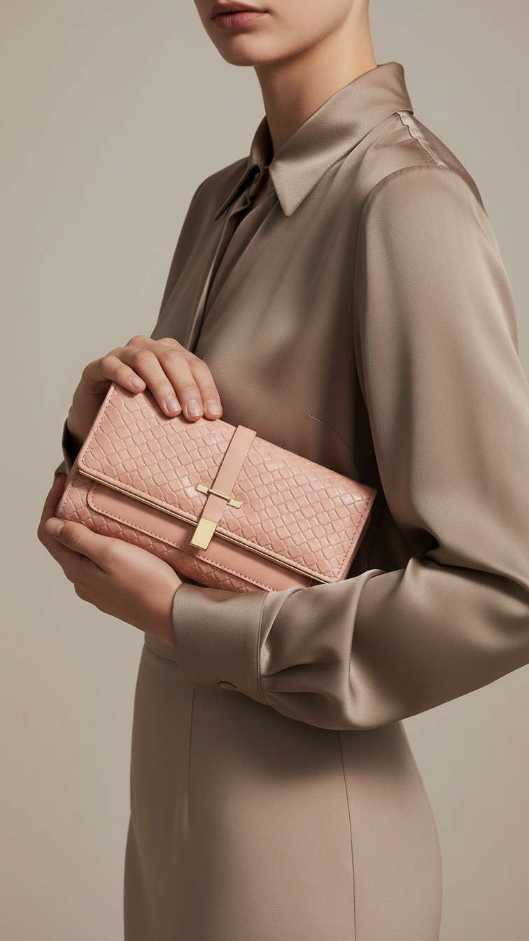 Pink Casual Wallet P70971