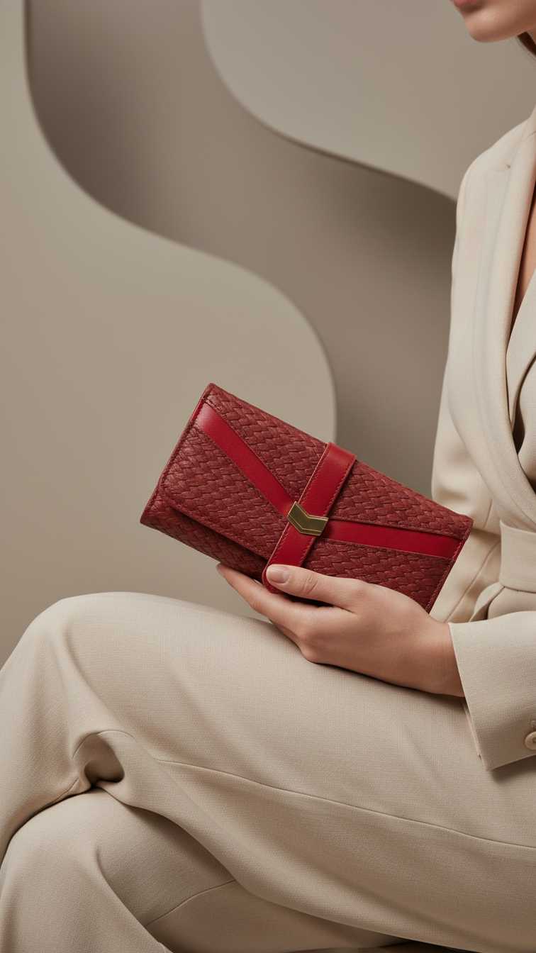 Maroon Casual Wallet P70974