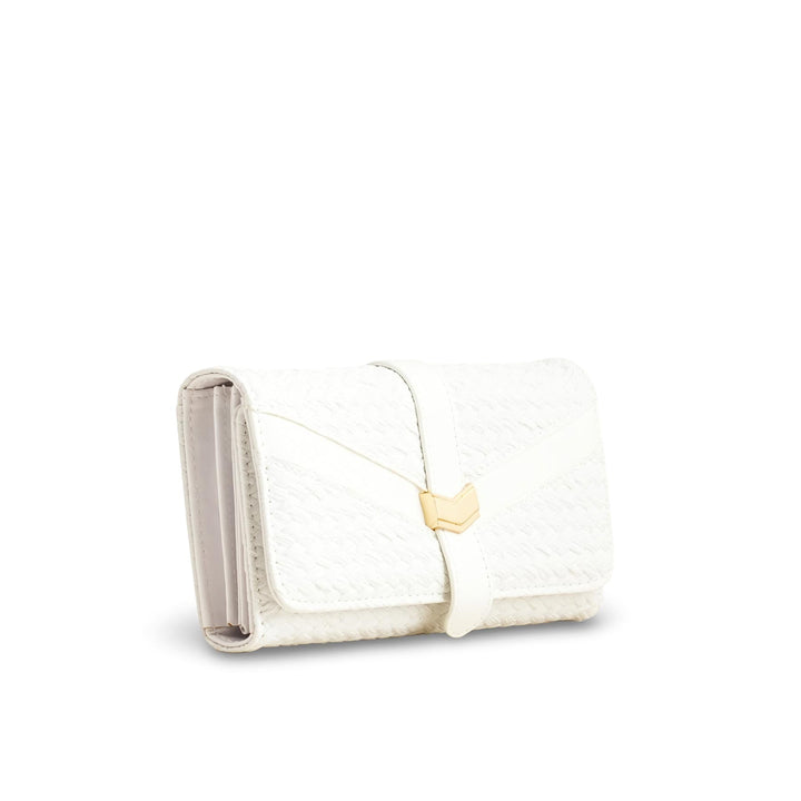 White Casual Wallet P70974