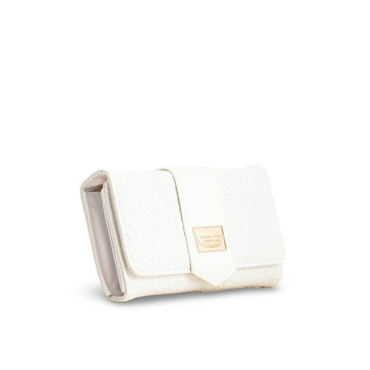 White Casual Wallet For Women P70977