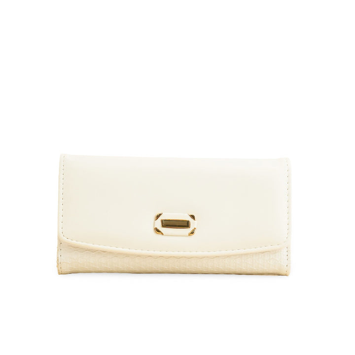 White Casual Wallet For Women P70981