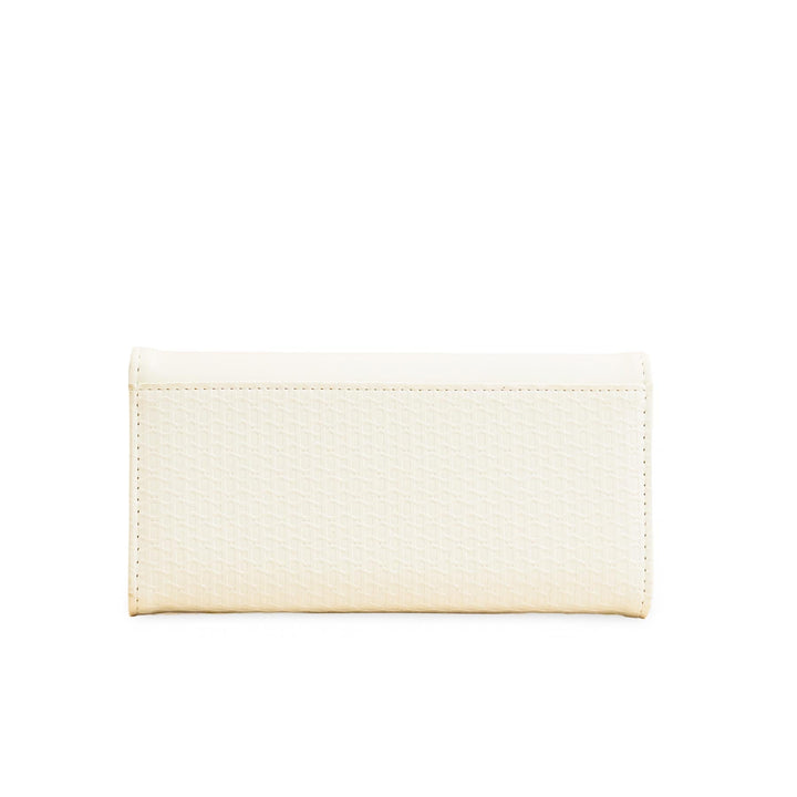 White Casual Wallet For Women P70981