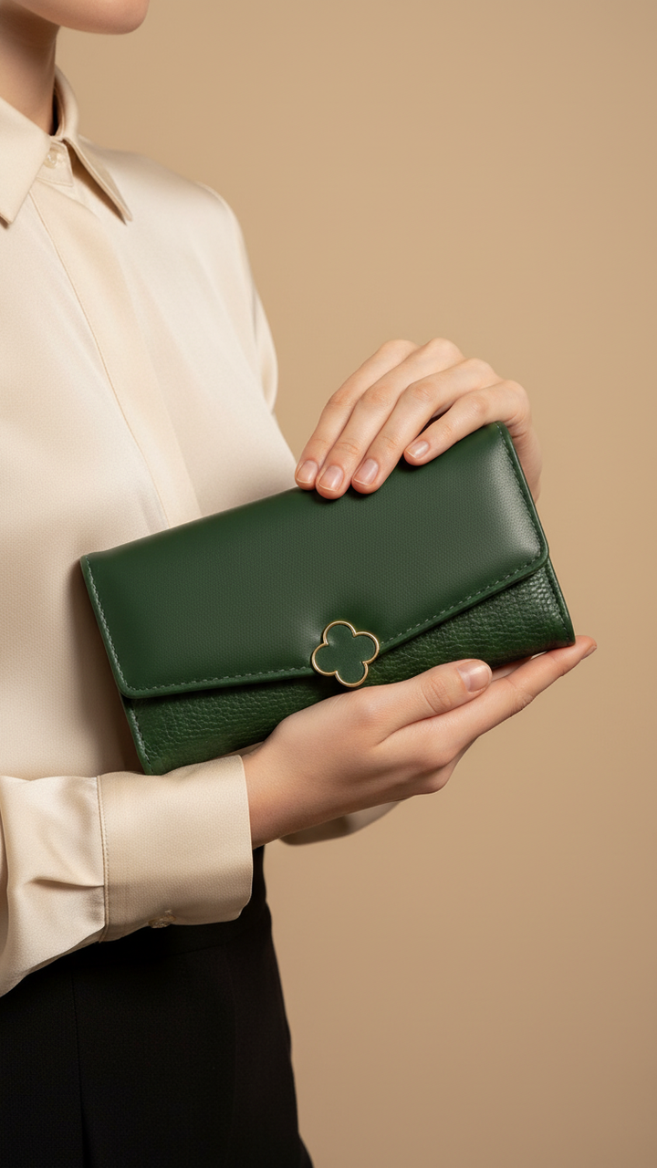 Green Casual Wallet P70982