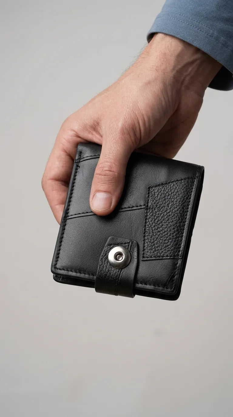 Black Casual Wallet For Men P71001