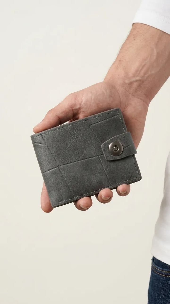 Grey Casual Wallet For Men P71001