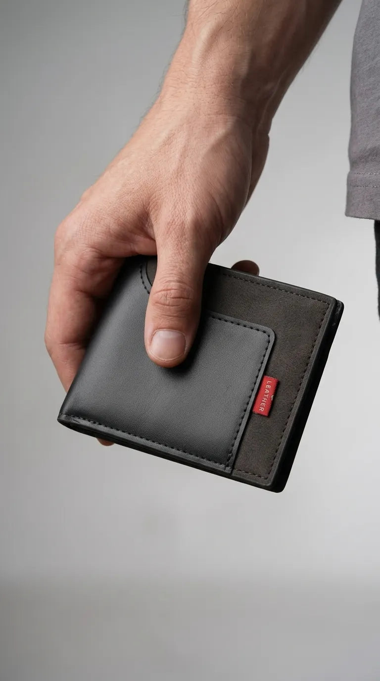 Black Casual Wallet For Men P71002
