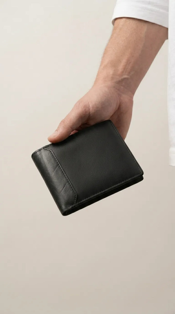 Black Casual Wallet For Men P71005