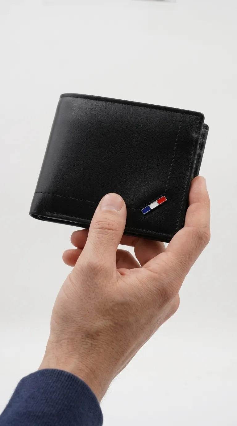 Black Casual Wallet For Men P71006