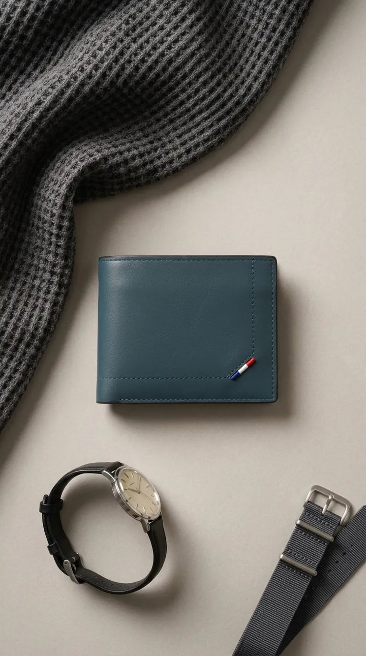 Blue Casual Wallet For Men P71006